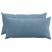Federa 2 pcs HEERLEN Blu 40 x 70 cm corduroy 909541