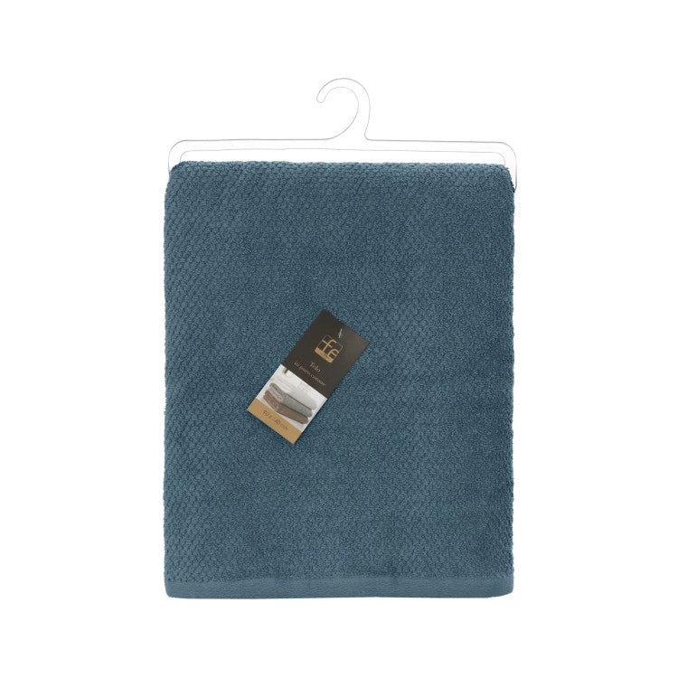 TELO DOCCIA GOLD 90X140CM BLU PASTELLO.
