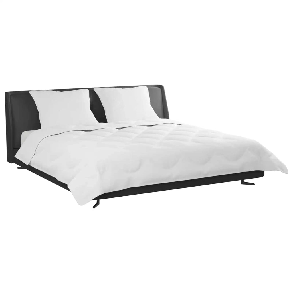 Piumone | Duvet Estivo con cuscino 3 pz Bianco Microfibra