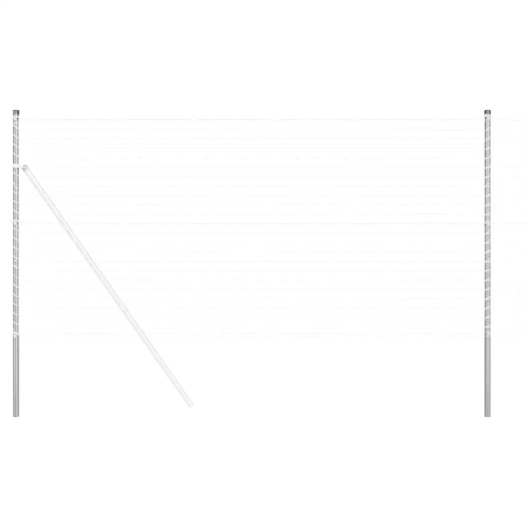 Palo della recinzione 12 pz Argento CFW6708548