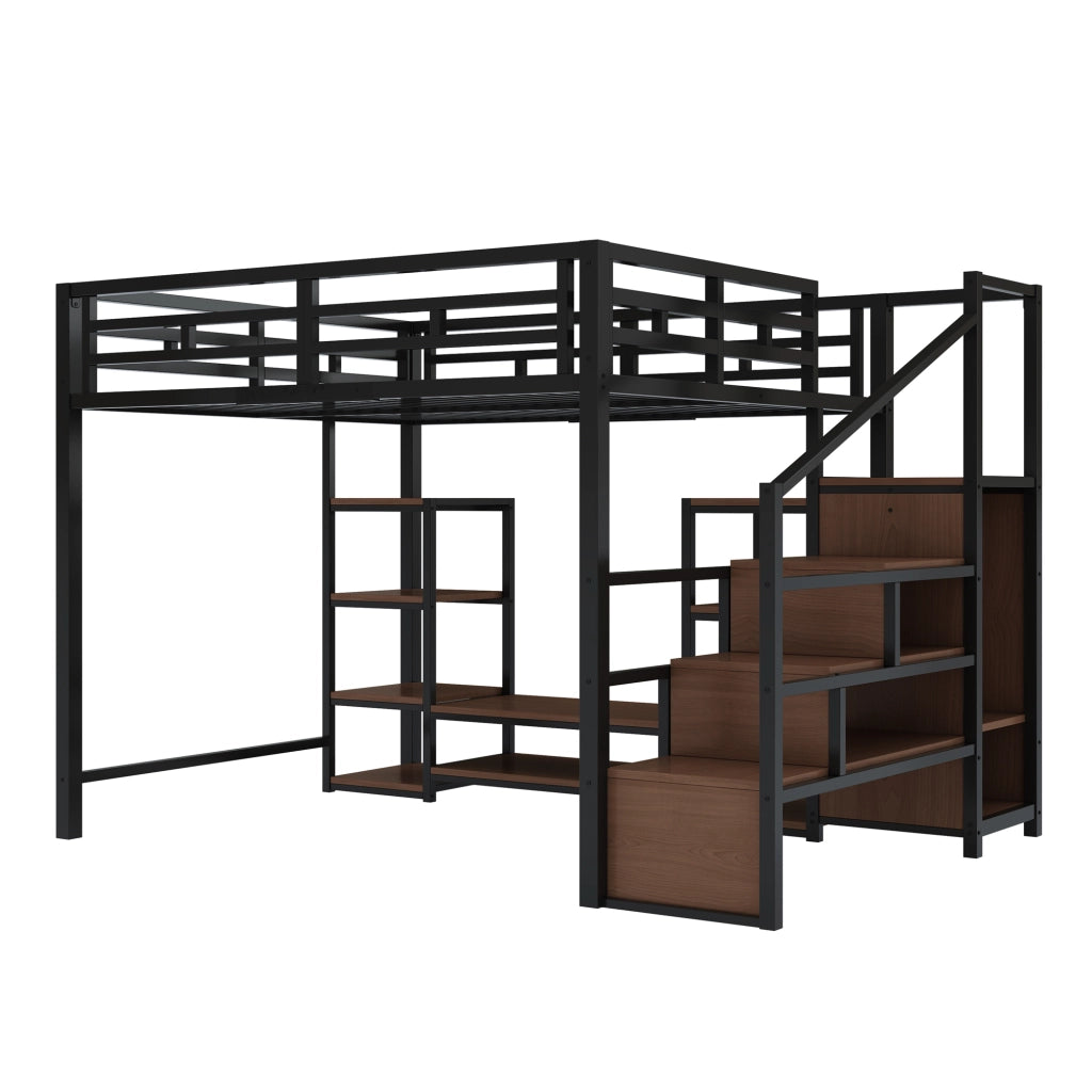 letto a castello metallo nero 140 x 200 cm