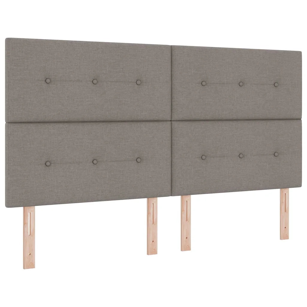 Letto a molle con materasso Talpa 140 x 200 cm Tessuto