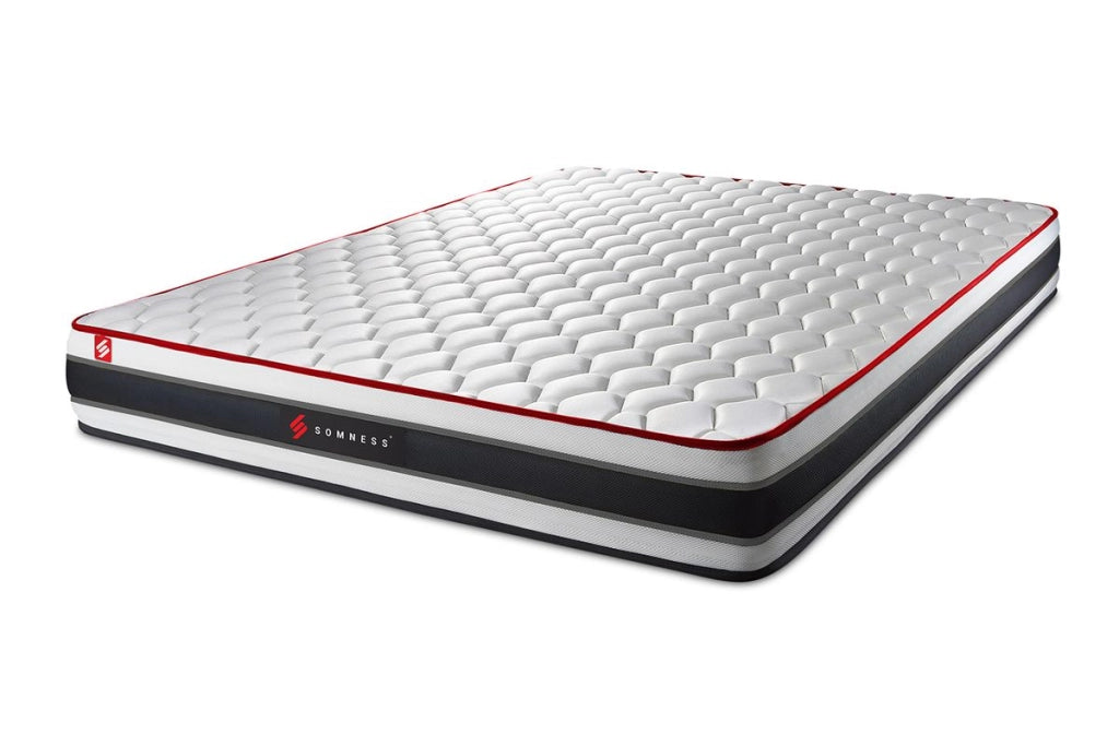 Materasso 160x200 cm Molle insacchettate e memory foam - Energy