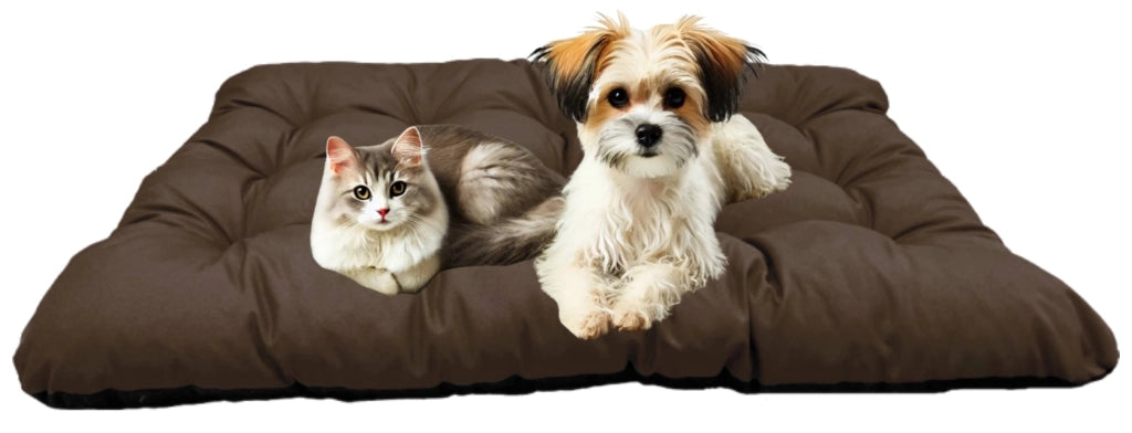AIO FACTORY 120x80 cm PRESTIGE Cuccia per cani impermeabile personalizzabile Marrone