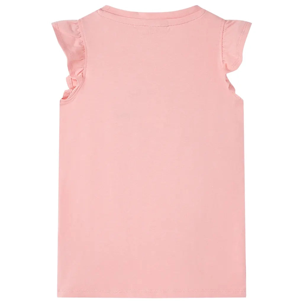 Maglietta da Bambina Rosa 128