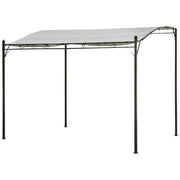 Pergola a parete 3 × 2,5 m NICE beige