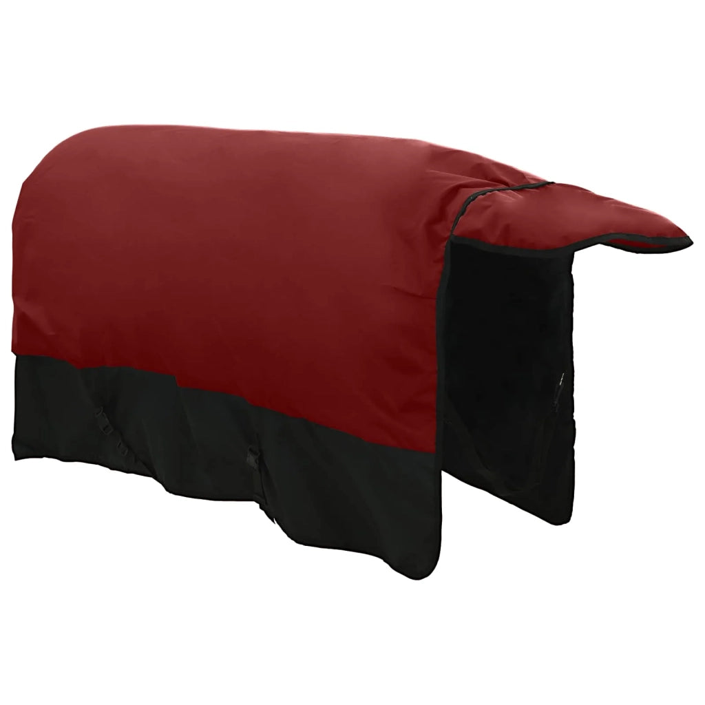Coperta per Cavalli Verde Scuro e Nero 75 cm Poliestere 42013057