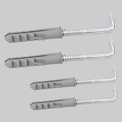 FISSAGGIO PER SCALDABAGNO  Vite 10x100  Tassello 12x60     MADE IN ITALY