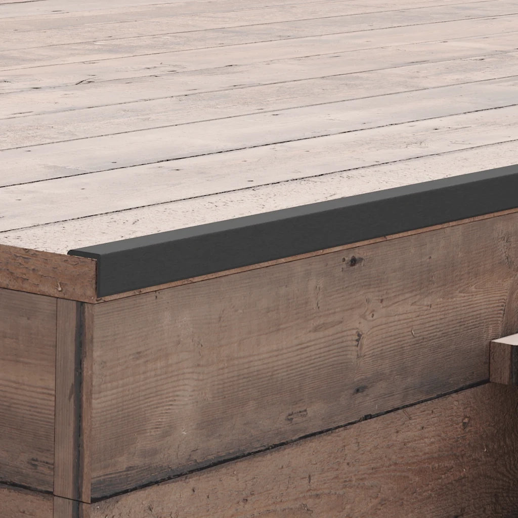 Profili Angolari per Decking in WPC  5 pz 170 cm Nero cod mxl 51460