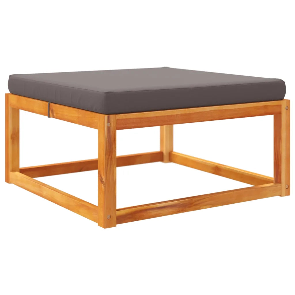 Set di divani da giardino 8 pezzi con cuscini in legno di acacia e corda 3278845