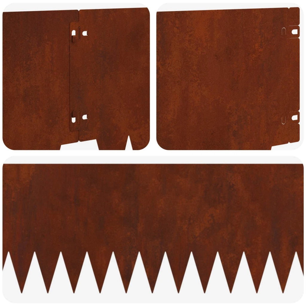 Bordura per Prato 30 pcs metallo 8008307