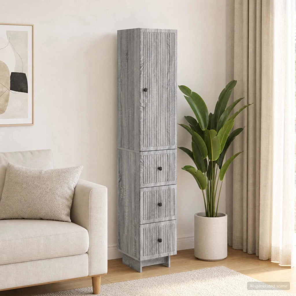 Set di armadi 2 pcs 33 x 34,5 x 90 cm Legno ingegnerizzato 3416391