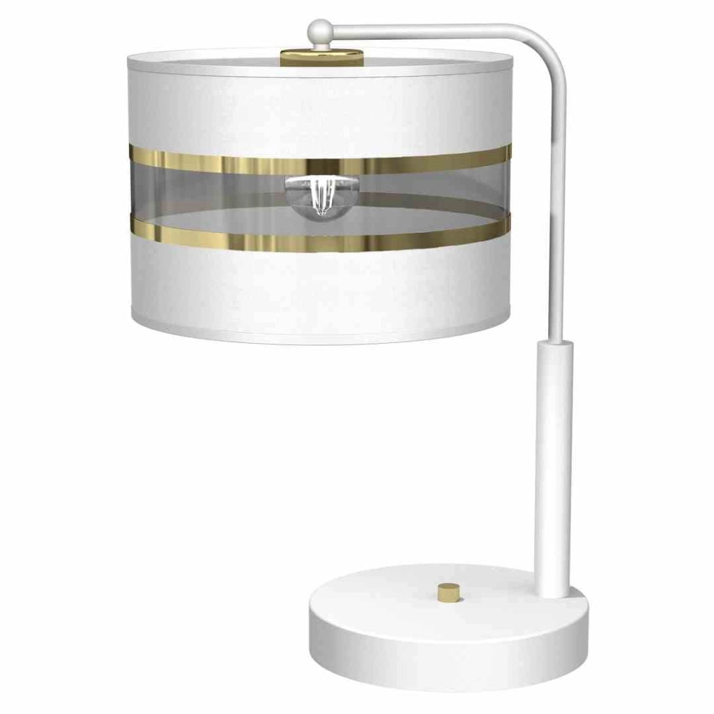 Lampada da tavolo Milagro ULTIMO MLP7354 bianca E27