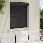Persiana a rullo Antracite 80 x 100 cm Alluminio e poliuretano 42047064