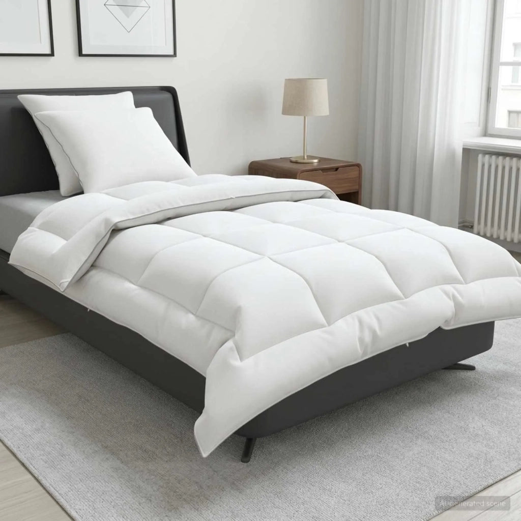 Set di piumone e cuscini 3 pcs 140x220 cm 4 stagioni 220 GSM 3441323
