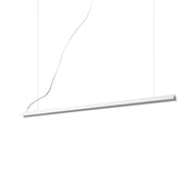 Sospensione Moderna V-Line Metallo Bianco Led 20W 3000K Luce Calda
