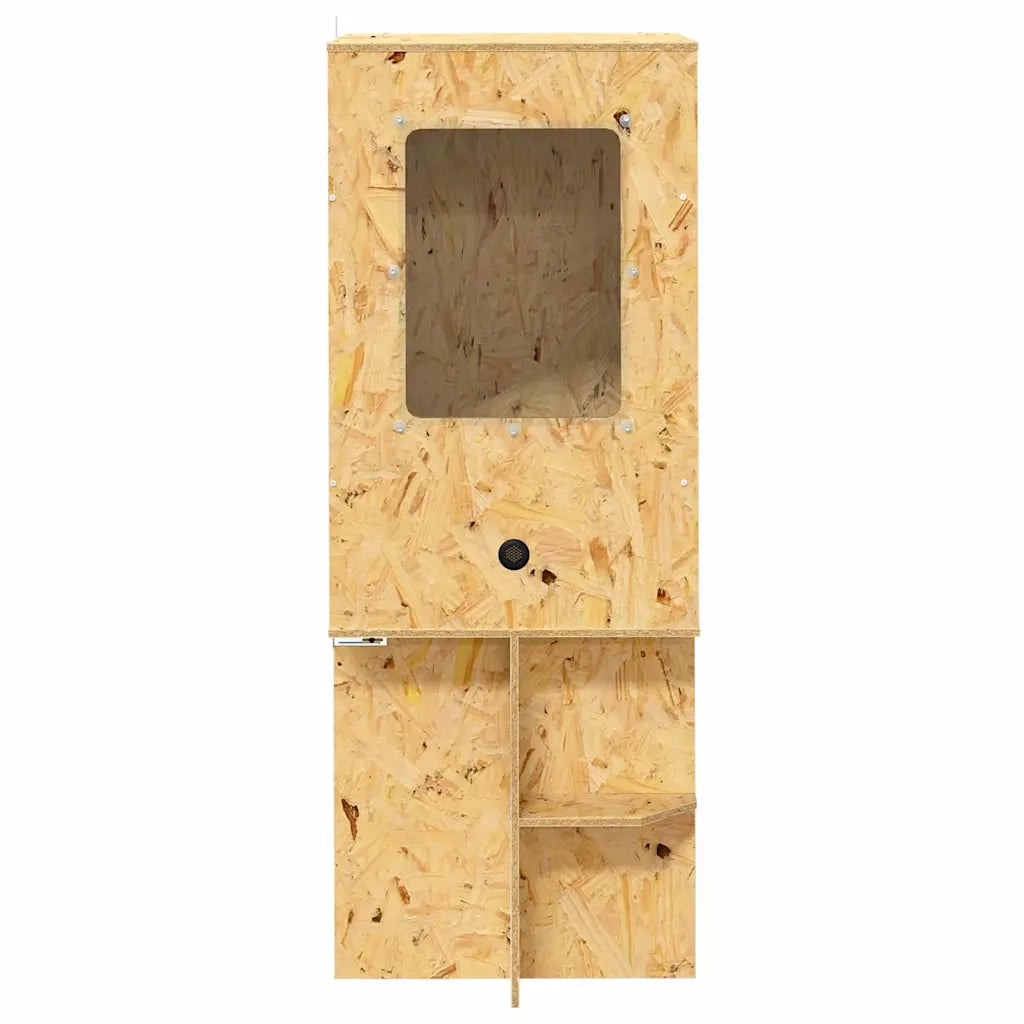 Terrario Marrone 50 x 50 x 130 cm OSB CFW9887919