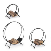 Braciere Acciaio Nero Moderno da Interno 70xH38 cm - ARVEN