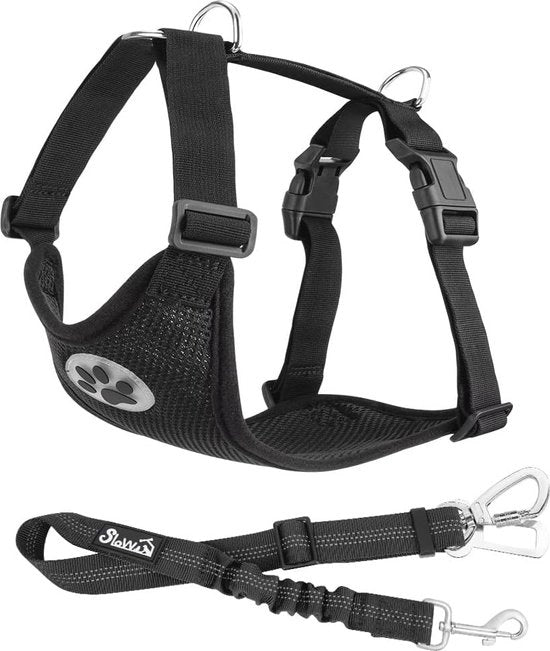 Harnes per cani con cintura di sicurezza per auto - XXS