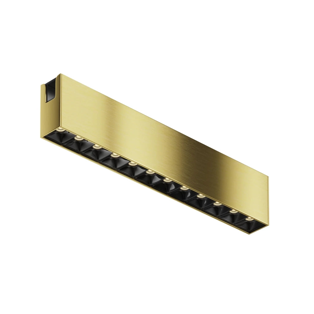 Maytoni Lampada da binario moderna Flarity 1 luce LED integrato ottone alluminio