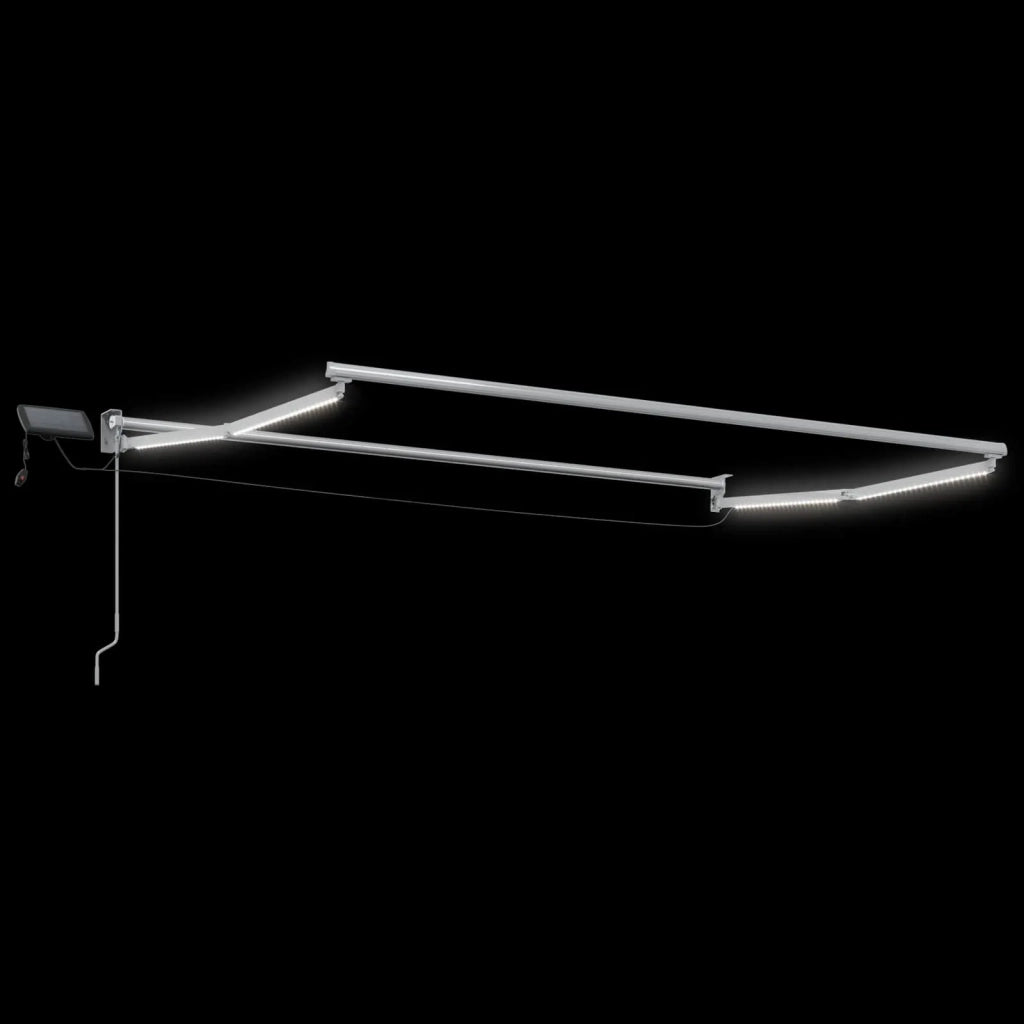 Tenda retrattile manuale con LED 3 x 2,5 m 3419261