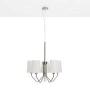 Lampadario 5L ALVAR nichel