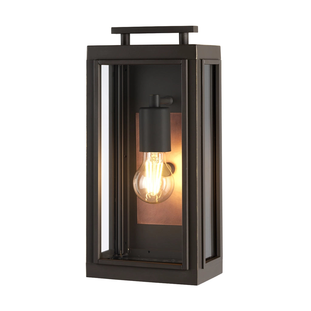 Applique esterna Sutcliffe bronzo oliato rame E27 60W
