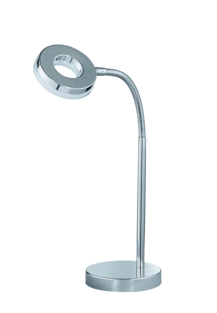 RENNES TAVOLO LED 4W 400lm, 3000K FLEX CROMO H.40CM