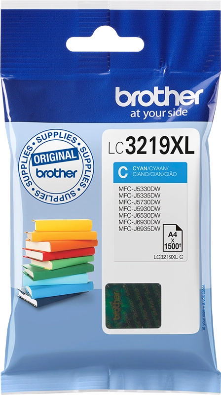 Brother LC3219XLC cartuccia d'inchiostro 1 pz Originale Resa elevata (XL) Ciano