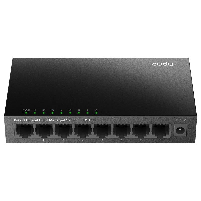 CUDY GS108E - SWITCH 8 PT GIGABIT