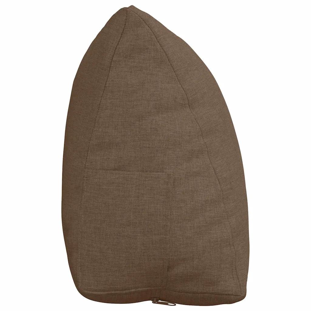 Cuscino per Schiena Marrone 45 x 20 x 35 cm Tessuto 42015006