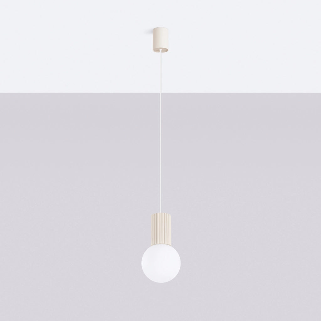 Lampada a sospensione HALO 1 beige