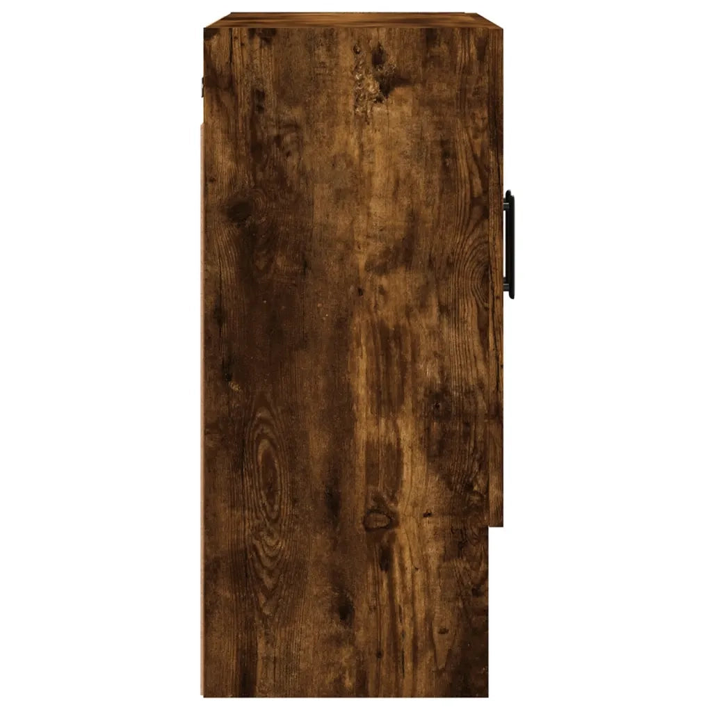 Armadietto a Muro Rovere Fumo 60x31x70 cm in Legno Multistrato 829921