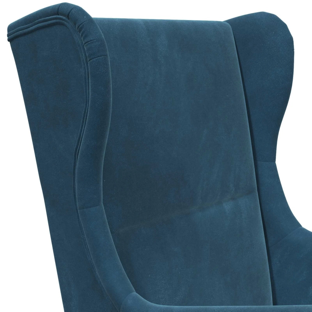 Poltrona Blu Velluto 42029871