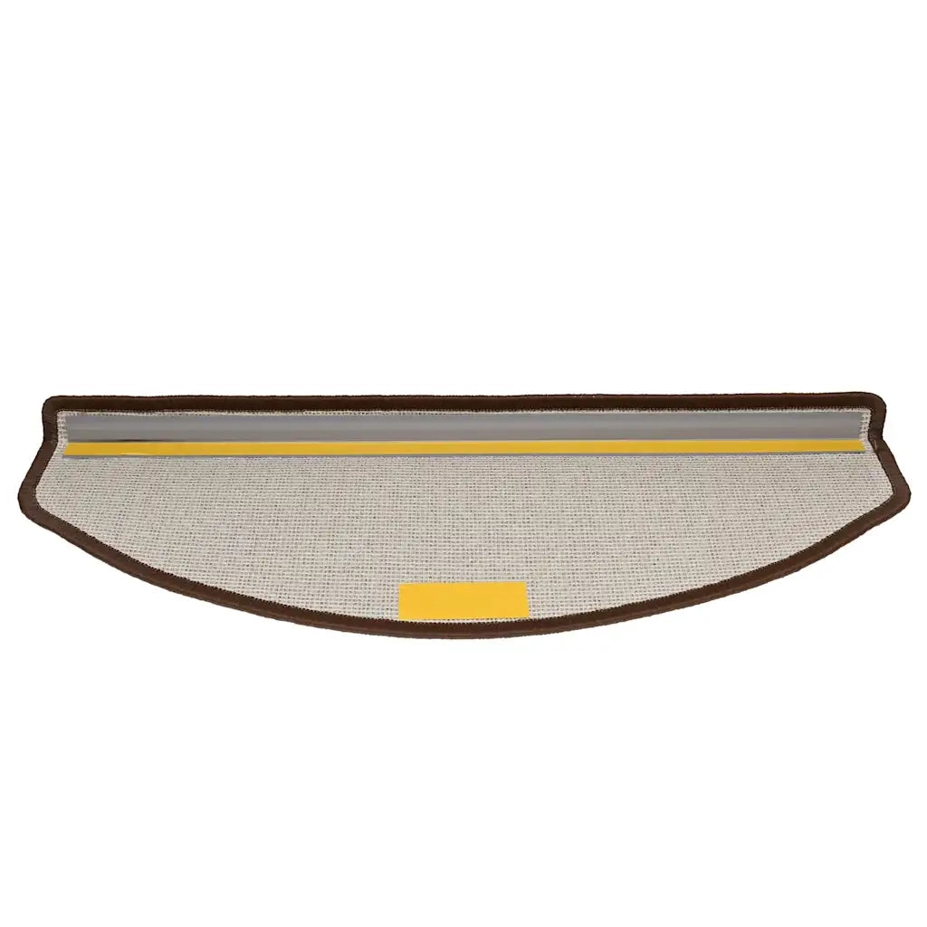 Tappetini per scale 30 pz 65x24x4 cm Marrone caffè Semicircolari Grandi 3365753