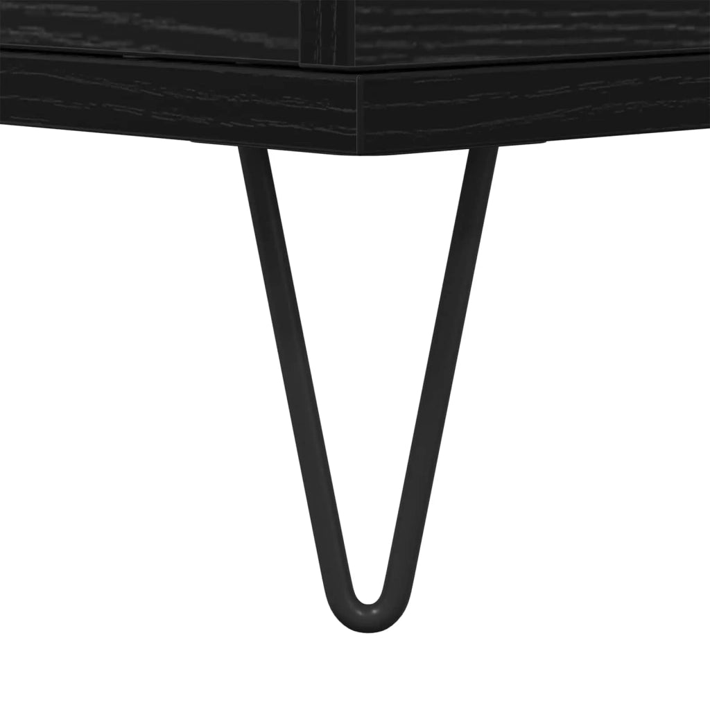 Credenza Rovere Nero 60 x 35 x 70 cm 879497