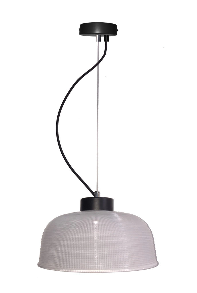Lampada a sospensione Candellux Liverpool E27 grigia