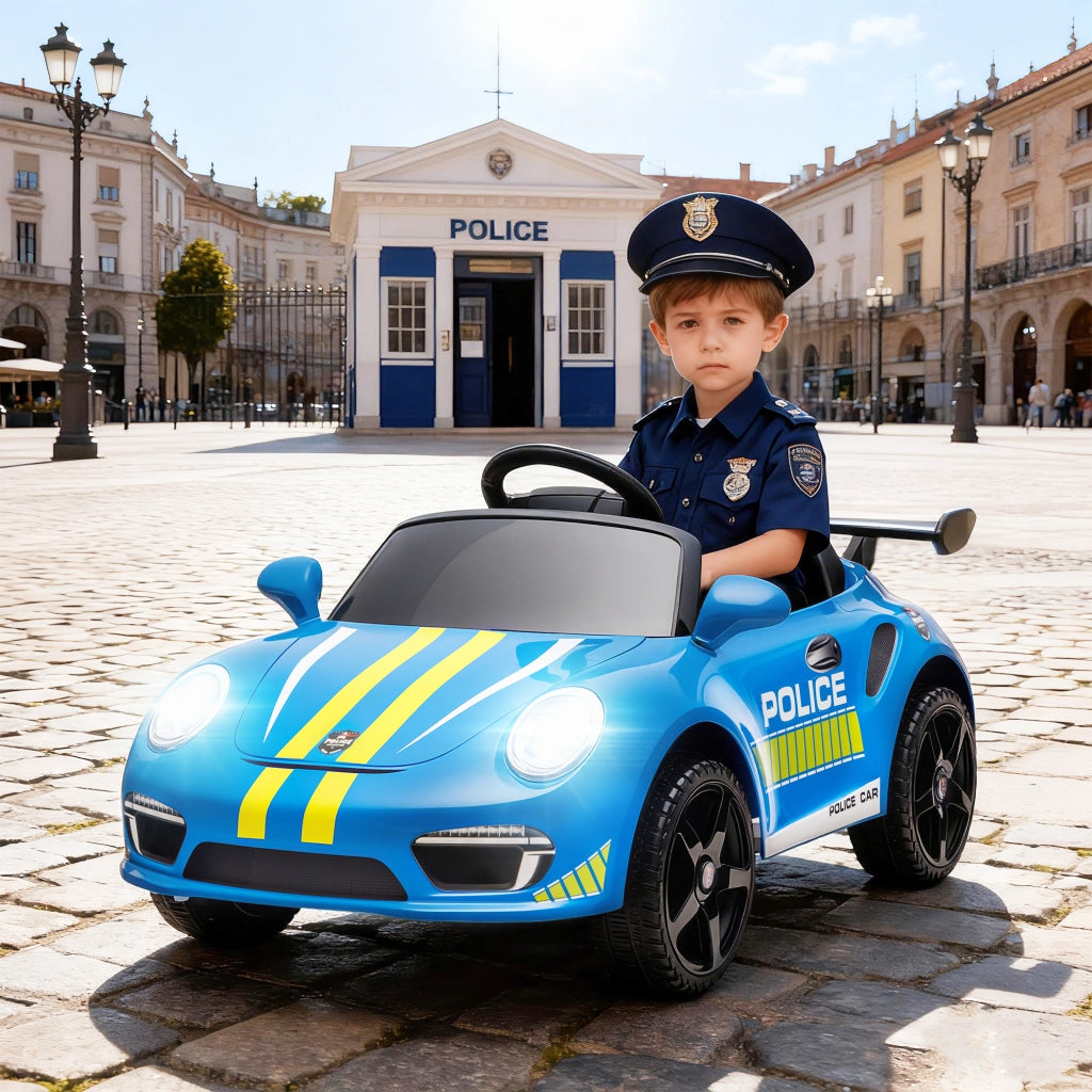Coche Elettrico Bambini con Telecomando ¨C zephmum ¨C Blu