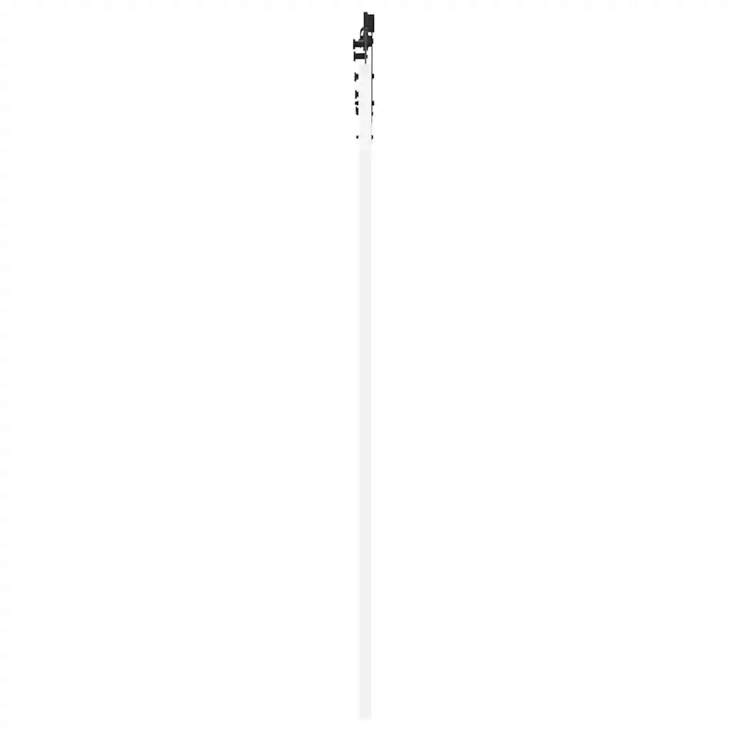 Porta scorrevole Bianco e Nero 93 x 202 cm 3332400