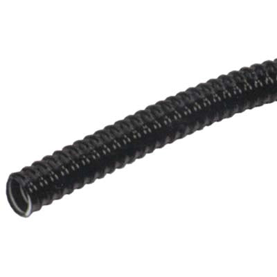 TUBO CORRUGATO - PVC NERO MM 16 MT  10- 5 pezzi