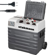 Frigorifero per Auto Barca Camper 12V e 220V con Compressore AC/DC Portatile 62L