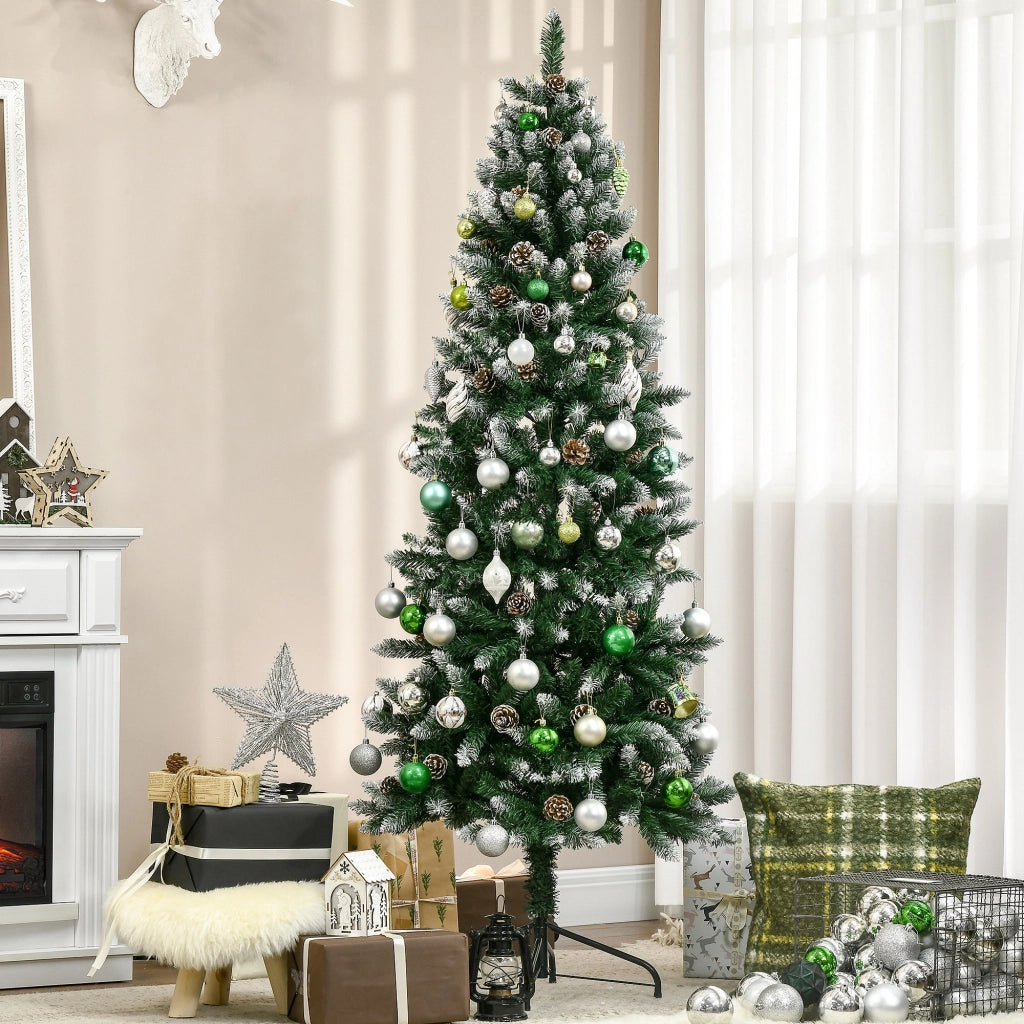 Albero di Natale Artificiale ¨C Minimal ¨C Verde 180 cm ?73x180 cm
