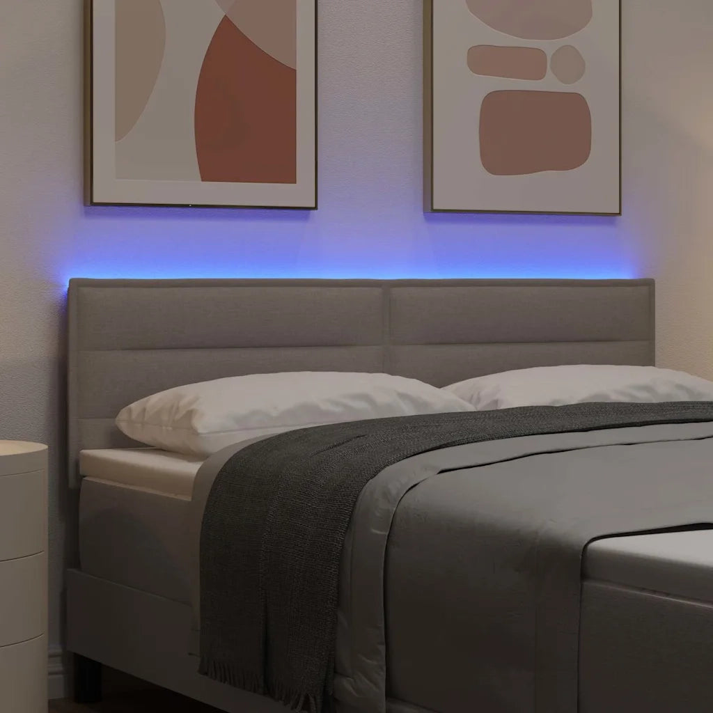 Testiera LED con strisce LED con testiera Talpa 144 cm Tessuto 3337989