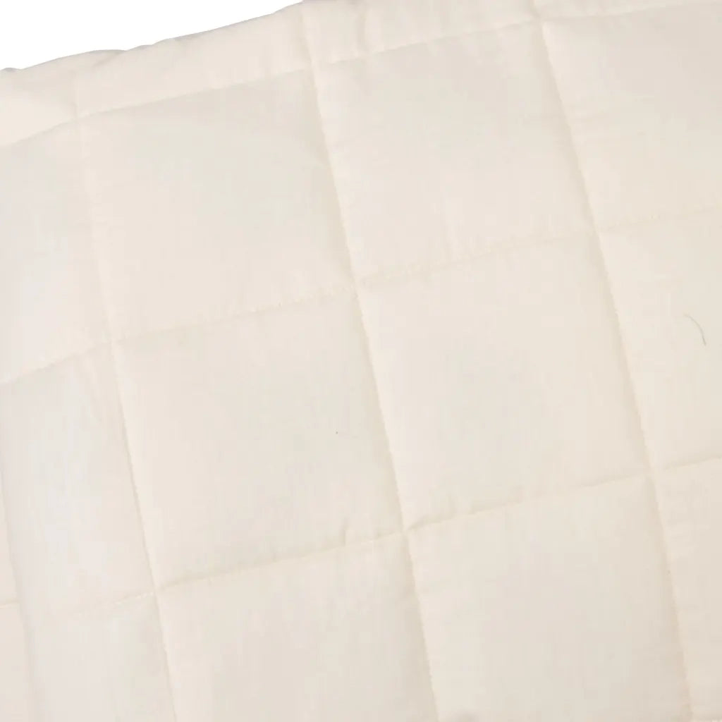 Coperta Ponderata Crema Chiaro 152x203 cm 11 kg Tessuto 3154820
