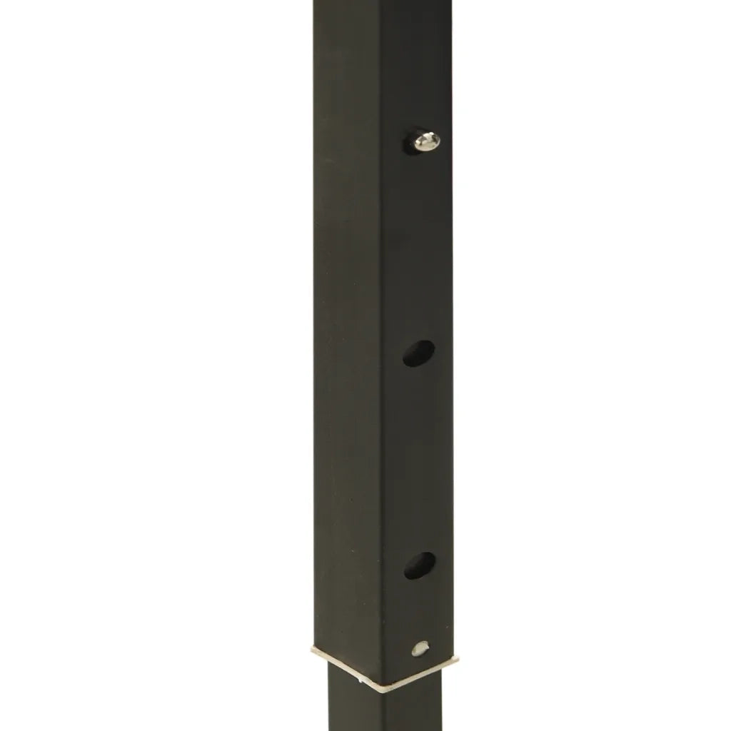 Tenda per Feste Pieghevole Nera 3x3 m 93518