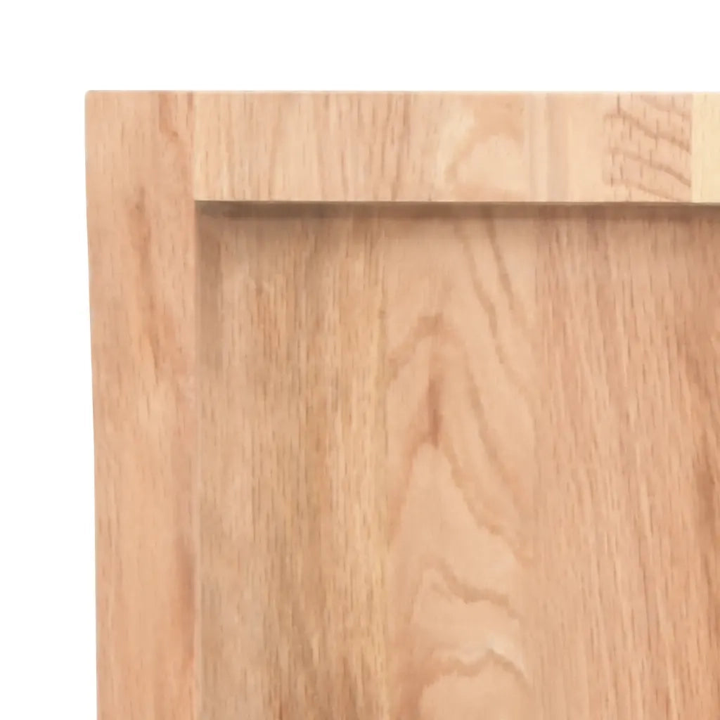 Piano Bagno Marrone 80x30x(2-6) cm Legno Massello Trattato CFW3658875