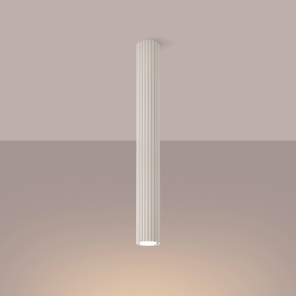 Lampada da soffitto KARBON 60 beige