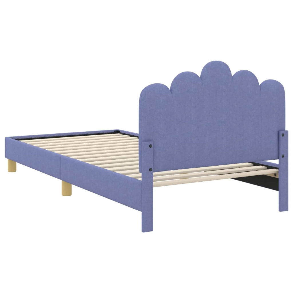Struttura letto bambini con testata-Giroletto per bambini Blu jeans 80 x 200 cm 915072