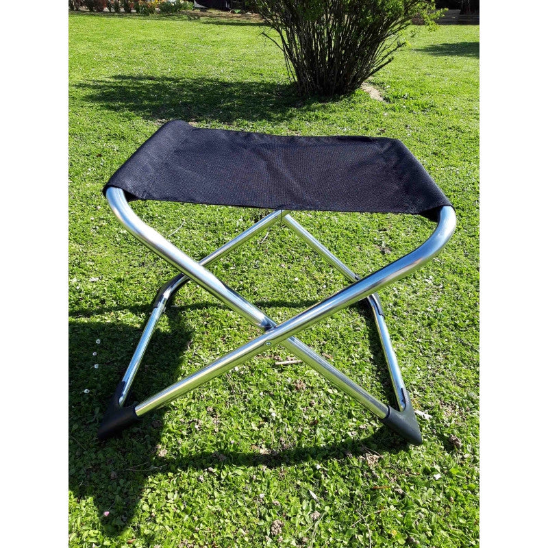 Repose-pieds Chico aluminium â€“ Gris