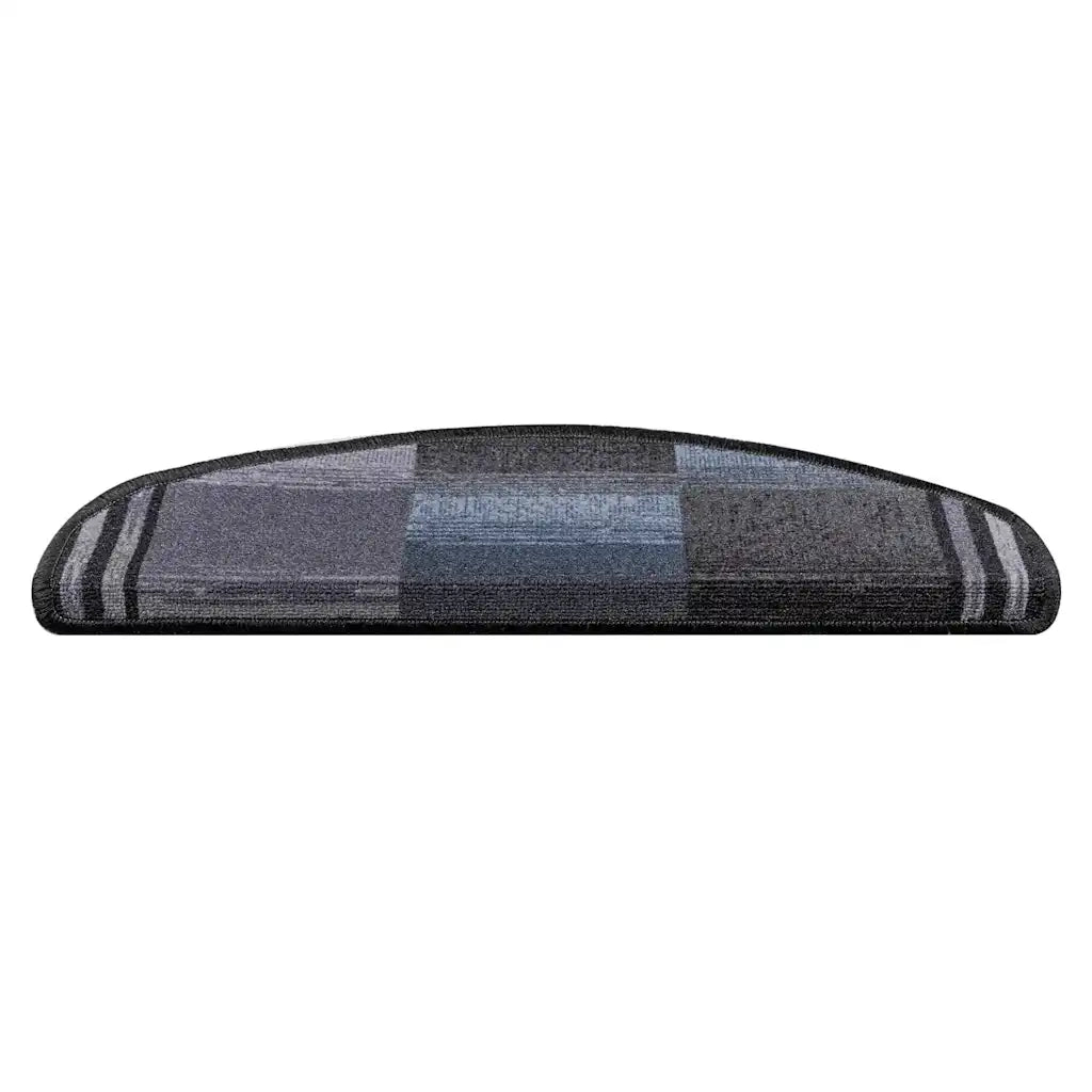 Tappetini per Scale Autoadesivi 5 pz | Gradini per Scale 65x21x4 cm Nero e Grigio